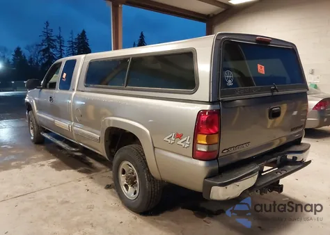 2002 Chevrolet Silverado 2500Hd Ls из США, поврежденный, VIN 1GCHK29U22E108091